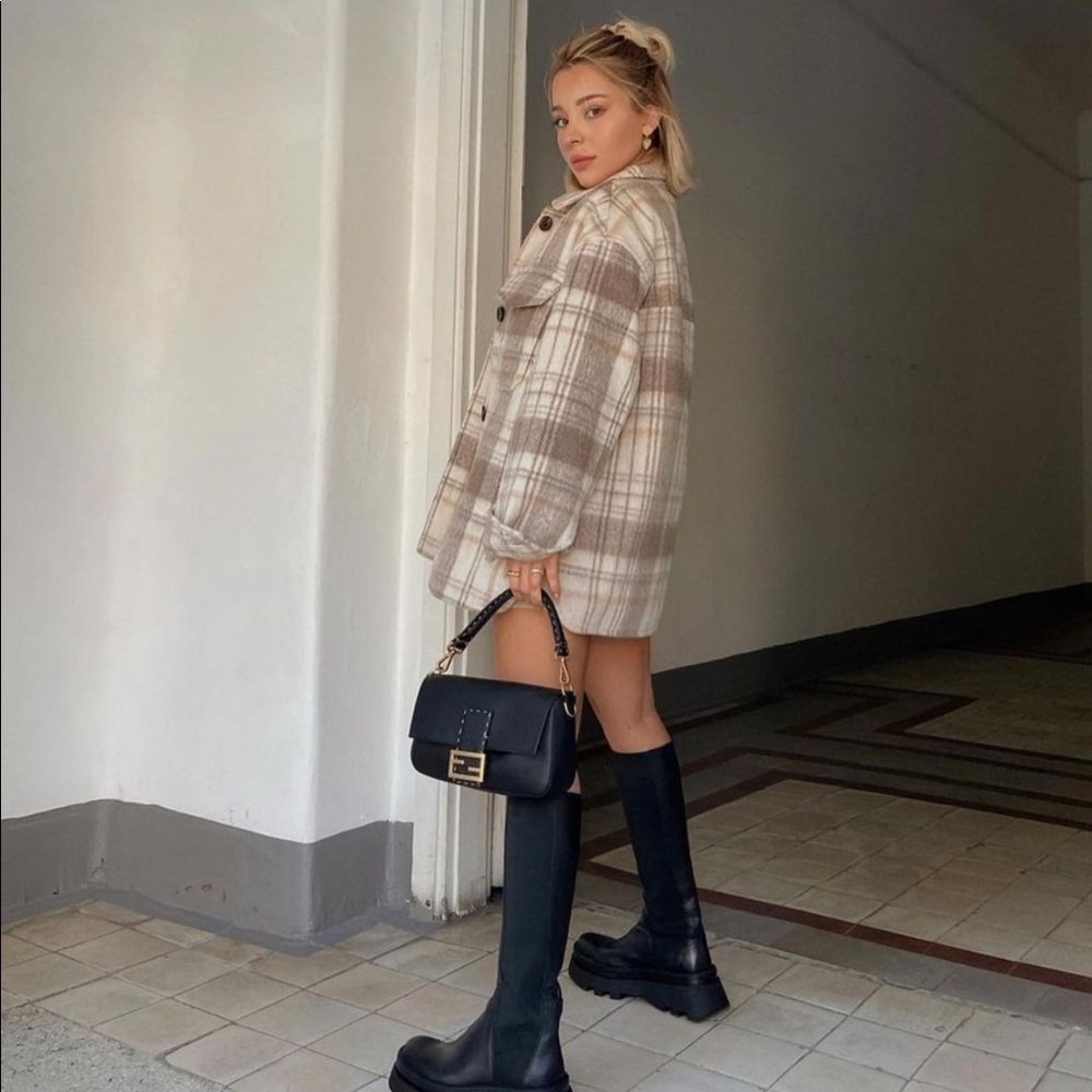 Zara plaid overshirt - Picture 7 of 16